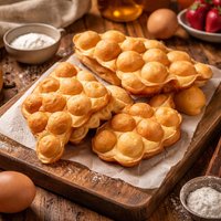 Egg Waffles 4 or Gai Daan Jai