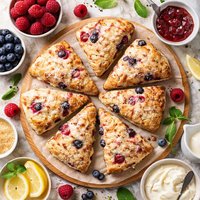 Eggless Scones