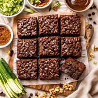 Eggless Zucchini Brownies