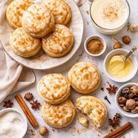 Eggnog Biscuits