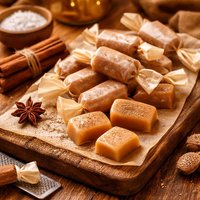 Eggnog Caramels