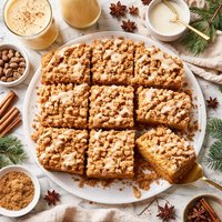 Eggnog Coffee Cake