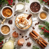 Eggnog Coffee Non Alcoholic