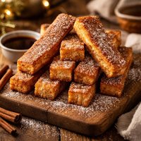 Eggnog French Toast Sticks
