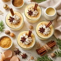 Eggnog Pudding