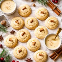 Eggnog Thumbprints