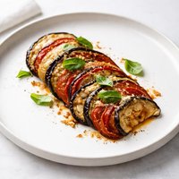 Eggplant and Tomato Gratin