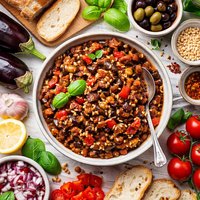 Eggplant Aubergine Caponata Spread