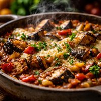 Eggplant Aubergine Creole Casserole