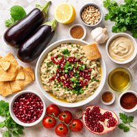 Eggplant Aubergine Dressing