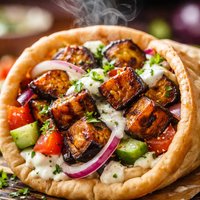 Eggplant Aubergine Gyro