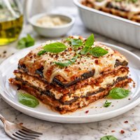 Eggplant Aubergine Lasagna
