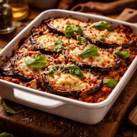 Eggplant Aubergine Mozzarella Bake