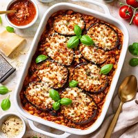 Eggplant Aubergine Parmigiano
