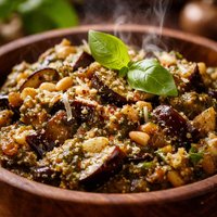 Eggplant Aubergine Pesto Recipe