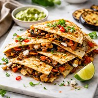 Eggplant Aubergine Quesadillas