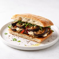 Eggplant Aubergine Sandwich