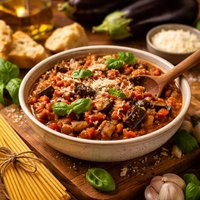 Eggplant Aubergine Sauce for Pasta