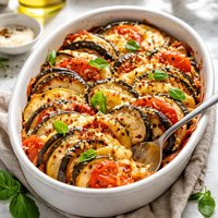 Eggplant Aubergine Squash Casserole