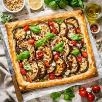 Eggplant Aubergine Tart