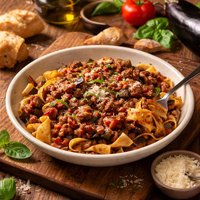 Eggplant Bolognese
