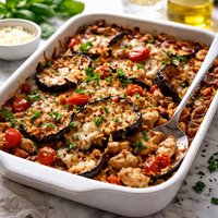 Eggplant Chicken Casserole