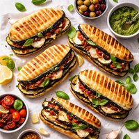 Eggplant Paninis