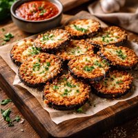 Eggplant Parmesan Chips