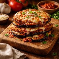 Eggplant Parmesan Light