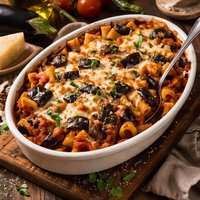 Eggplant Pasta Bake