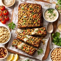 Eggplant Quinoa Loaf
