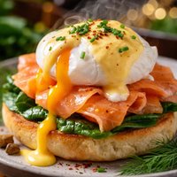 Eggs Benedict with Smoked Salmon