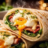 Eggs Benedict Wrap