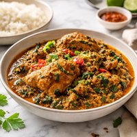 Egusi Soup Nigerian Chicken Stew