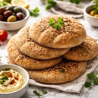 Egyptian Baladi Bread