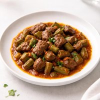 Egyptian Beef and Okra