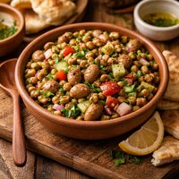 Egyptian Fava Bean Salad Ww