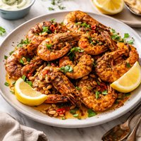 Egyptian Spiced Prawns