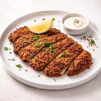 Egyptian Style Breaded Thin Steak Buftek