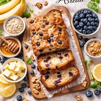 Eklutna Banana Blueberry Bread