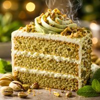 Elegant Pistachio Cake