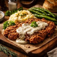 Elk Fried Steak