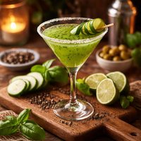 Emerald City Martini
