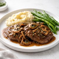 Emeralized Salisbury Steak