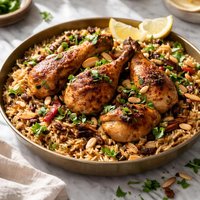 Emirati Chicken and Rice Machboos or Fogga