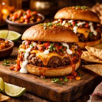 Enchilada Burgers