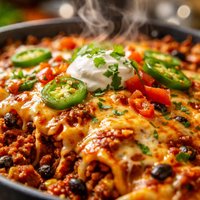 Enchilada Hotdish