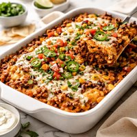 Enchilada Ranch Casserole