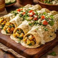 Enchiladas De Calabacitas Con Salsa Crema De Chile Zucchini Enc