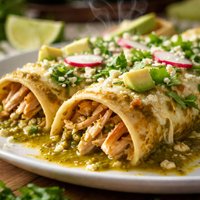 Enchiladas Pollo Verde